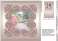 Summer Garden in a Fancy Frame Matching 8x8 Insert Plate
