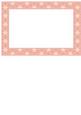Dried Peach Roses Bouquet A5 Insert Sheet