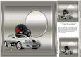 Car on a Metal Surface Matching 8inx8in Insert Plate