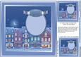 Houses Evening Snow Scene Matching 8inx8in Insert Plate