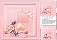 Summer Blooms on a Book Matching 8inx8in Insert Plate