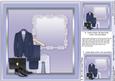 Men's Clothes Matching 8inx8in Insert Plate