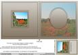 Poppy Fields Matching 6in x 6in Insert