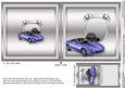 Blue Car and Speedo 6in x 6in Insert