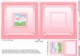 Baby Girl Clothes Line 6in x 6in Insert