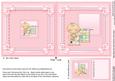 New Baby Girl with Doll 6in x 6in Insert