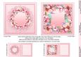 Pink Blossom 5in x 5in Insert Plates