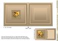 Sunflower in a Fancy Frame Matching 5in x 5in Insert