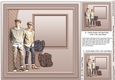 Fashion Conscious Young Men matching 8inx8in Insert Plate