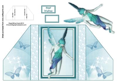 Fairy Reverse Fold Quick Card