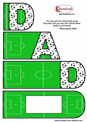 Football Dad Wordbook