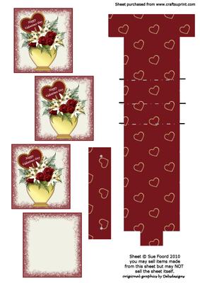 Valentines Day Bouquet- Waterfall