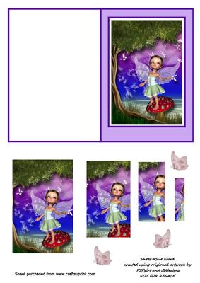 Fantasy Fairy Card Front