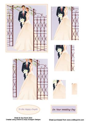 At the Church Gates Wedding Pyramid Sheet