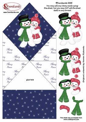 Merry Xmas Snowman