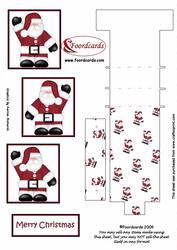 Waving Santa Waterfall