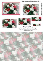 Rose Bouquet Pyramid