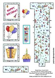 Birthday Party Waterfall Sheet