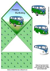 Vw Campervan Diamond Top