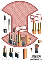 Cosmetics Wobble Card