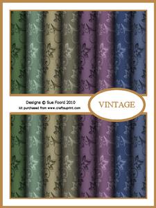 Vintage Backgrounds Kit