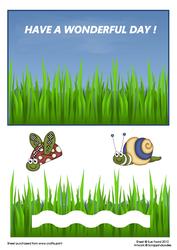Bugs in the Grass- Wavy Peny Slider