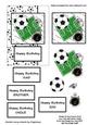 Football Card Front - Black