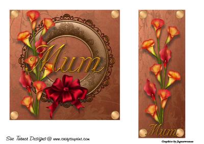 Rich Brocades & Calla Lillies