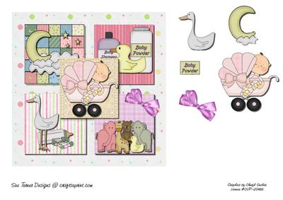 Baby Pink Squares