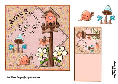 Happy Birthday Birdhouse