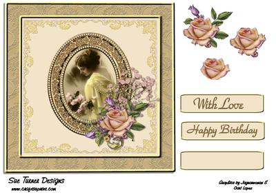 Vintage Pastel Latte