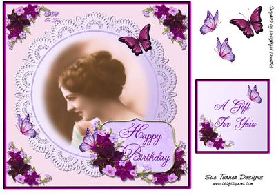 Happy Birthday ~ Purple