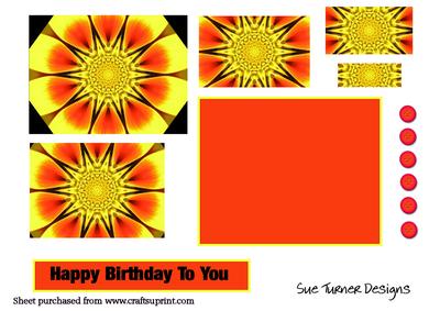 Orange & Yellow Mosaic