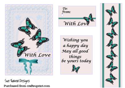 Butterflies & Lace.acqua