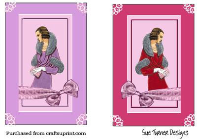 Lilac & Rose Card Fronts
