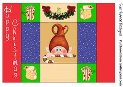 Xmas Pixies Trifold Shutter