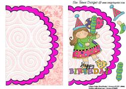 Happy Birthday ~ Mock Envelope Card