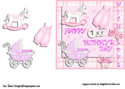 1st Mummy's Day - Pink