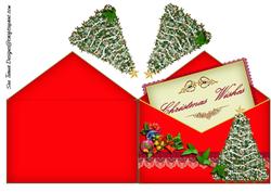 Red Christmas Envelope