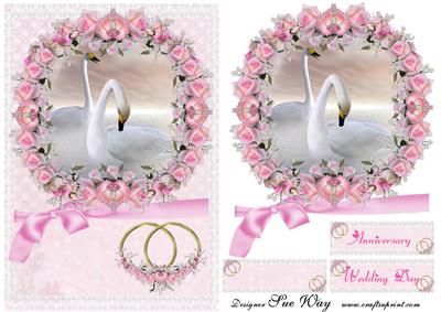 Partners for Life Wedding or Anniversary Card Front