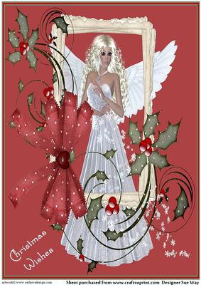 Christmas Wishes A4 Card