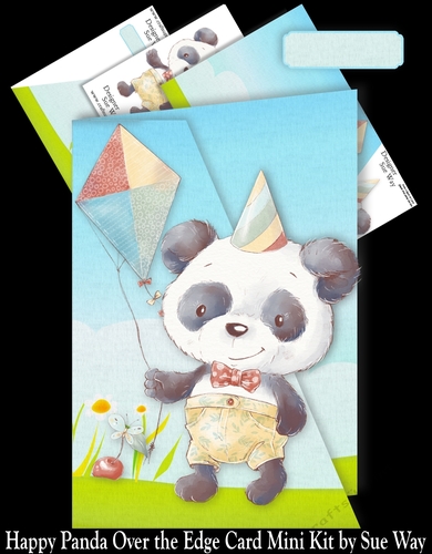 Happy Panda Over the Edge Card Mini Kit