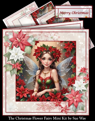 The Christmas Flower Fairy Mini Kit