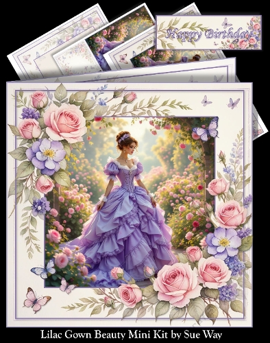 Lilac Gown Beauty Mini Kit