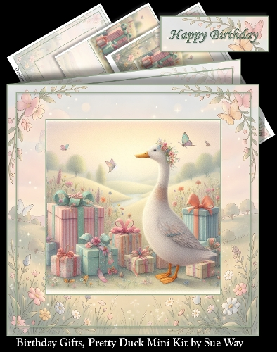 Birthday Gifts, Pretty Duck Mini Kit 