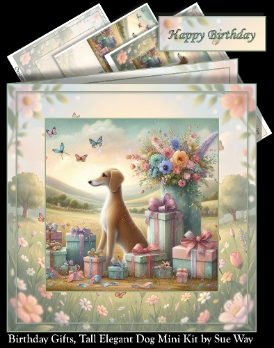 Birthday Gifts, Tall Elegant Dog Mini Kit