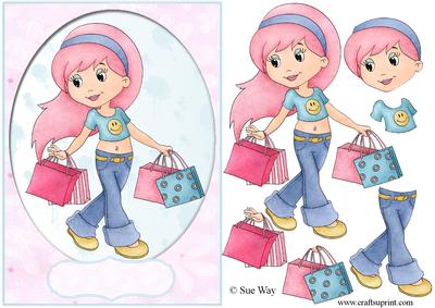 Girls Love Shopping