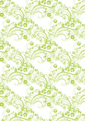 Leaves and Swirls Backing Paper