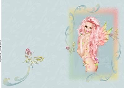 Butterfly Fairy Wishes Quick Card
