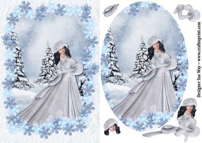 Walking in a Winter Wonderland Quick Card